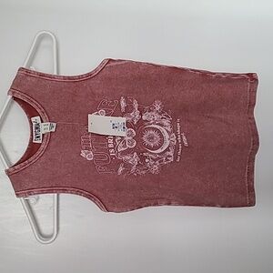 NWT s.S Enygma crop tank top